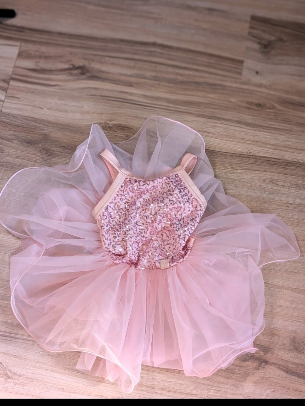 Weissman Sm/C Ballet Dance Costume Ballerina Tutu Pink Sequin